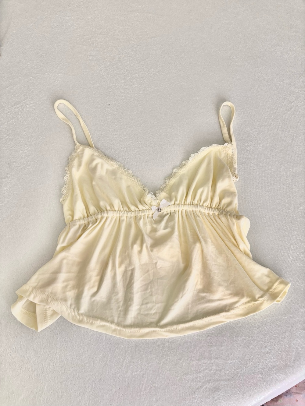 Delicate Lace Trim Sleep Camisole
